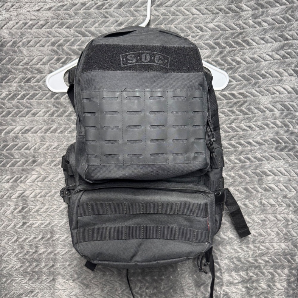 S.O.C. Sandpiper of California Tactical Backpack Black‎ MOLLE Bugout Bag